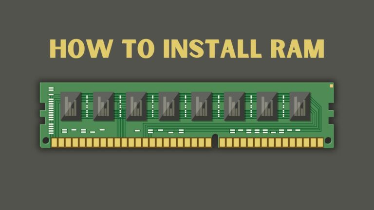 Install RAM