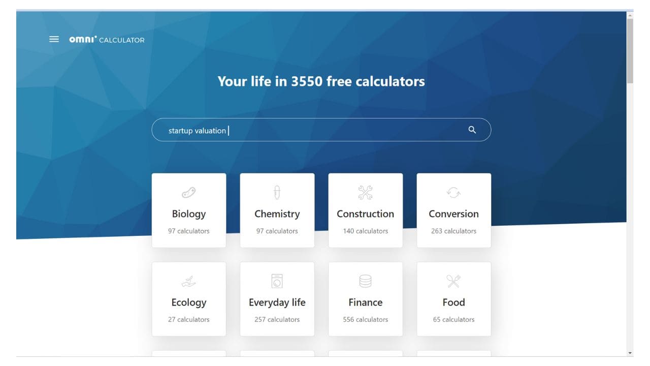 Omni Calculator: Your Calculator Database
